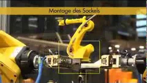 Fanuc Roboter building Fanuc Roboter - coordinated motion Messepräsentation