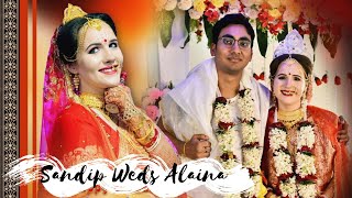 Traditional BENGALI Wedding | Sandip Weds Alaina | February 2020 | Interracial Marriage
