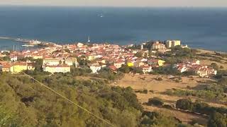 Samos island.Pithagorio port and village