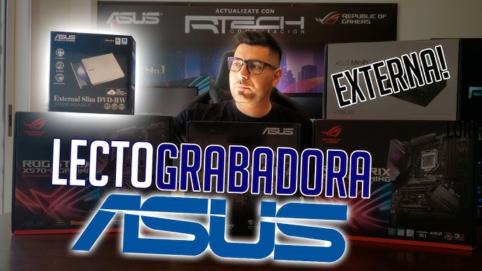 UNBOXING Lectora y Grabadora de Dvd Cd Externa Slim Usb Lg GP65 