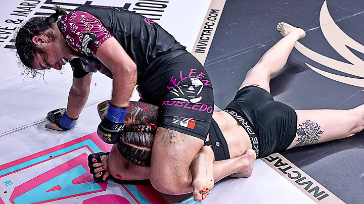 Jaeleen Robledo Punishes with Triangle Ground and Pound