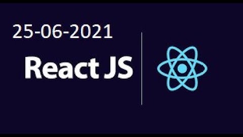 REACT JS ON ZOOM ON 25-06-2021