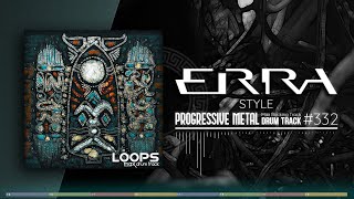 Progressive Metal Drum Track / ERRA Style / 200 bpm