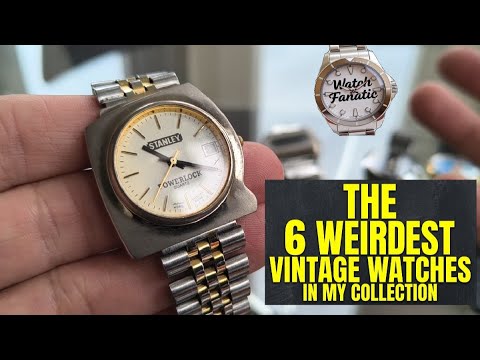 The six weirdest vintage watches in my collection #watch - YouTube