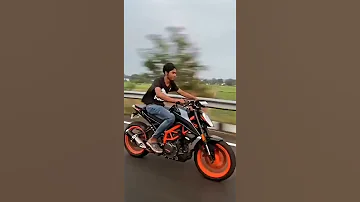 Duke 390 Power Test WhatsApp Status 