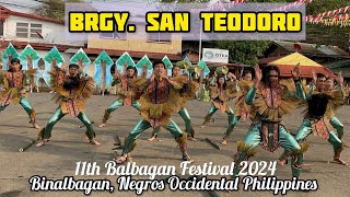 Brgy. San Teodoro, Street Dance 11th Balbagan Festival 2024 Binalbagan Negros Occidental