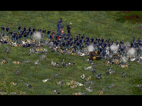 American Conquest Divided Nations - HDN - Battle of Port's Republic (Online) 1080p60