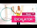 ESCALATOR // von unten nach oben // Basic HULA HOOP Trick auf Deutsch für Anfänger