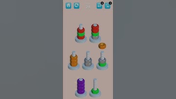 Nuts&Bolts sort level 24 | Mobile Game