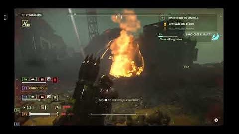 Level 7 suicide mission Agianst Terminids (Co-op) Transport Fuel