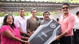 Nagarjuna Gifted BMW Car to PV Sindhu | Nagarjuna Pv Sindhu | Filmy Looks