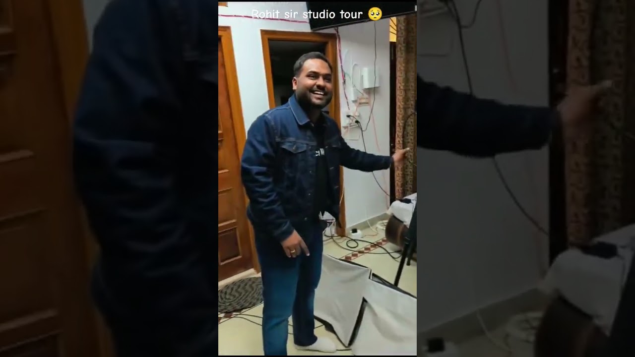 Rohit sir (RA baba) studio tour physics wallah 