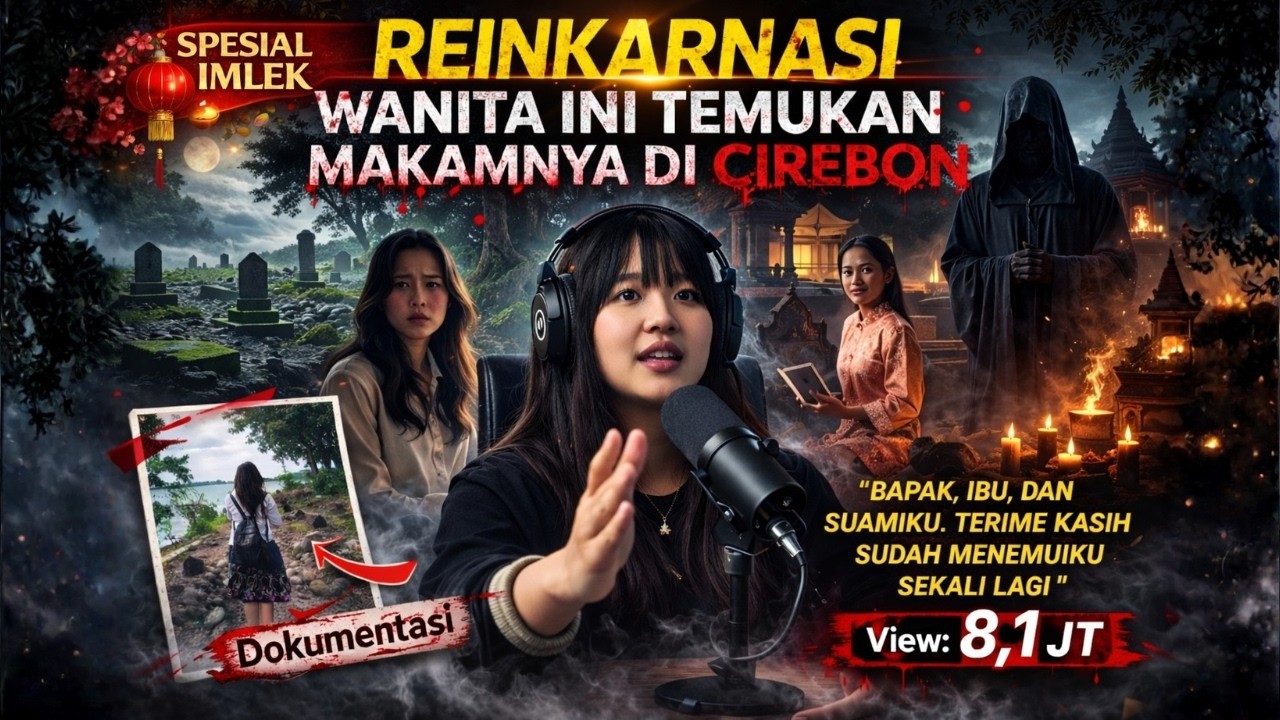 VIRAL TIKTOK 8,1JT, FULL DOKUMENTASI WANITA INI REINKARNASI TEMUKAN MAKAMNYA DI CIREBON?!