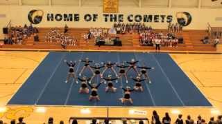 In honor of "Throwback Thursday": The Comet Cheer squad's performan...