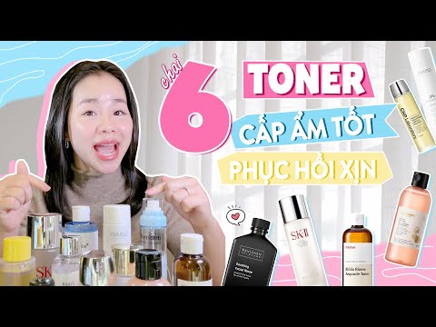 Top 6 Toner Cấp Ẩm Phục Hồi Tốt Giá Từ Thấp Tới Cao ♡ Quin