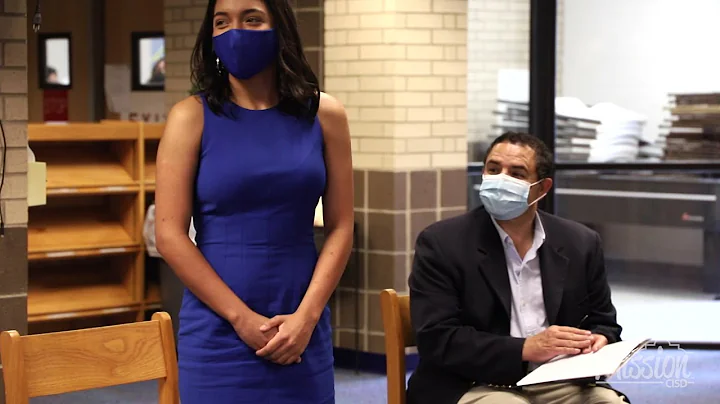 Congressman Henry Cuellar visits VMHS after senior...