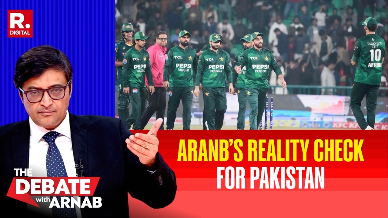 Arnab's Reality Check For Pakistan On Their Decision To Boycott India WC Match