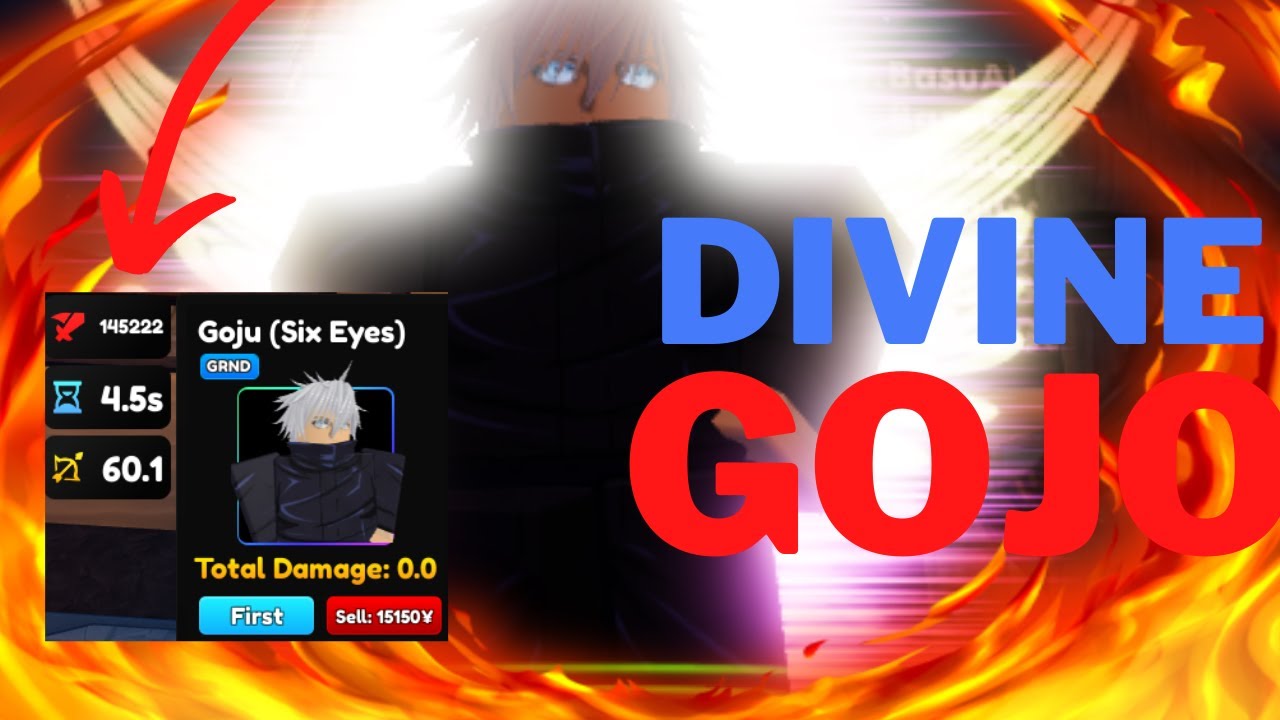 UPD 6.0 NEW GOJO/GOJU (SIX EYES) EVOLVE AND SHOWCASE! ANIME ADVENTURES! 