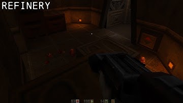 Quake 2 Mission Pack: The Reckoning Part 17 (Refinery) Played on Hard