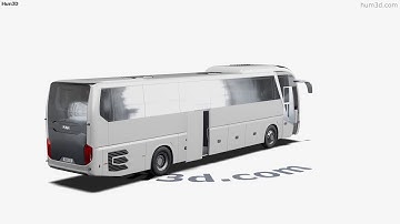 MAN Lion’s Coach C bus with HQ interior 2017 3D model by 3DModels.org