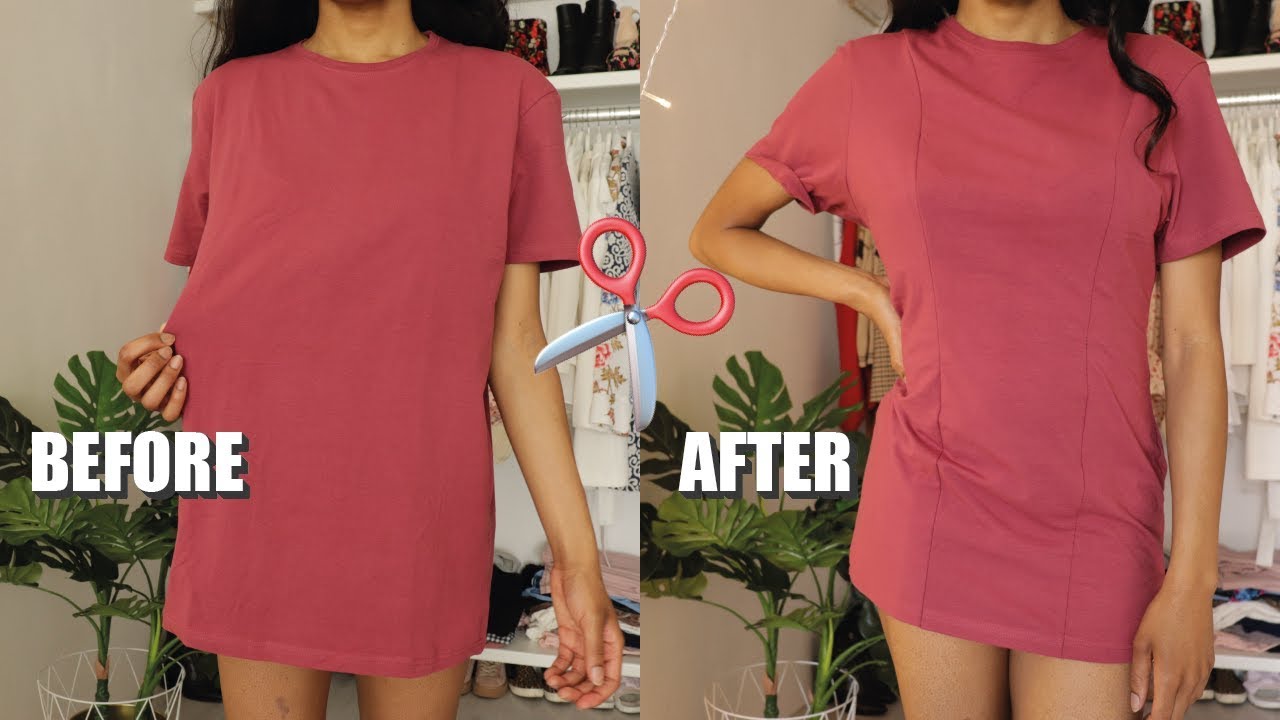 oversized pink t shirt dress