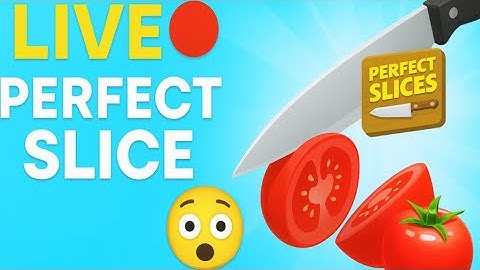 Perfect Slice Game LIVE 🔴 | Satisfying Cutting in Real Time