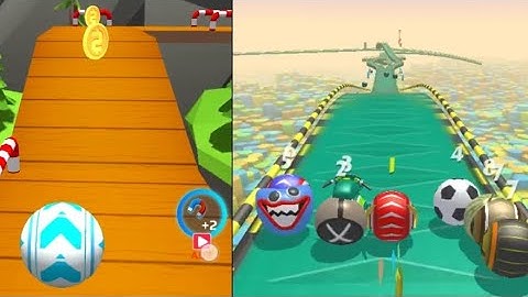 skyrollingball3d,Actino BallsAll Levels Gameplay Android, ios Walkthrough Mobile 300,75