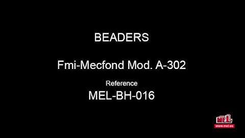 MEL Canmaking Machinery - Beaders Fmi-Mecfond Mod. A-302