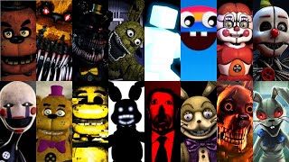 Defeats of My Favorite Five Nights at Freddy's Villains Part 1 (500 Subscribers Special)