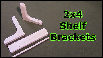 2x4 Shelf Brackets