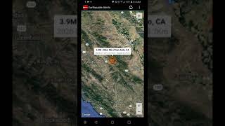 3.9 earthquake san ardo, california 7-29-20