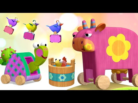 Друзья Деревяшек 🤗 – Все серии – Сборник – Деревяшки | Развивающий мультик для малышей