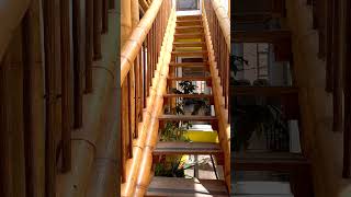 Escalera De Bambú De