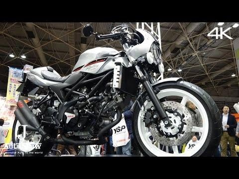 4k Suzuki Sv650 Rally Concept スズキsv650ラリーコンセプト 大阪モーターサイクルショー2016 Youtube