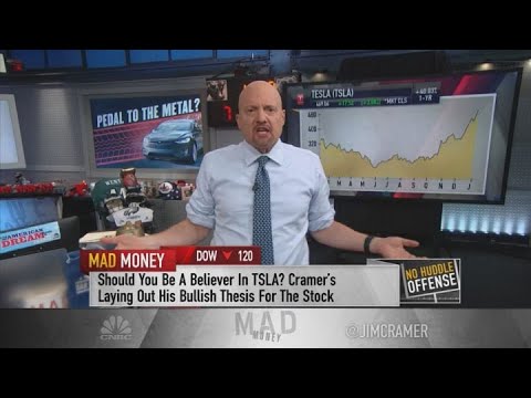 Jim Cramer: Wake me up when Tesla is double the value of Ford and GM put together