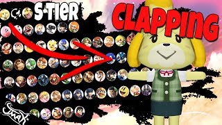 Smash Bros Ultimate Tier List Based on Their Clapping