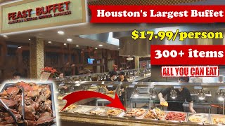 $17.99\/person for All You Can Eat Seafood🦑🦀🍤🤤  \& More @ The Feast Buffet | Houston's Largest Buffet
