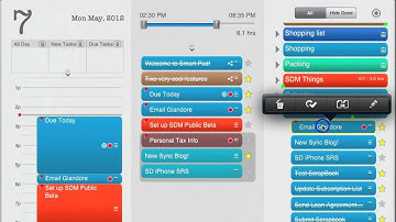 SmartTime™ logic automatically schedules tasks into your calendar