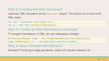 How to Effectively Loop Through an XML Document in C# : A Step-by-Step Guide
