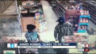 Man robs Immokalee Florida convenience store
