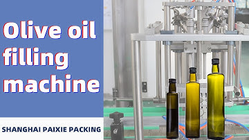 Customized multi-functional Automatic Olive Oil bottling filling capping labeling machine line