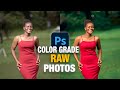 How To Edit and Color Grade Raw Photos in photoshop