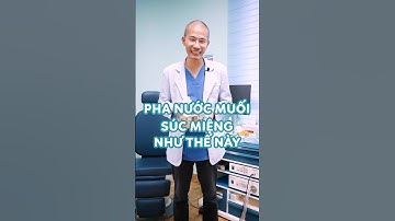 Pha nước muối súc họng càng mặn càng tốt thì sai rồi nha #sucmieng #suchong #benhvienlink