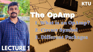 Operational amplifiers(Op Amps) || KTU