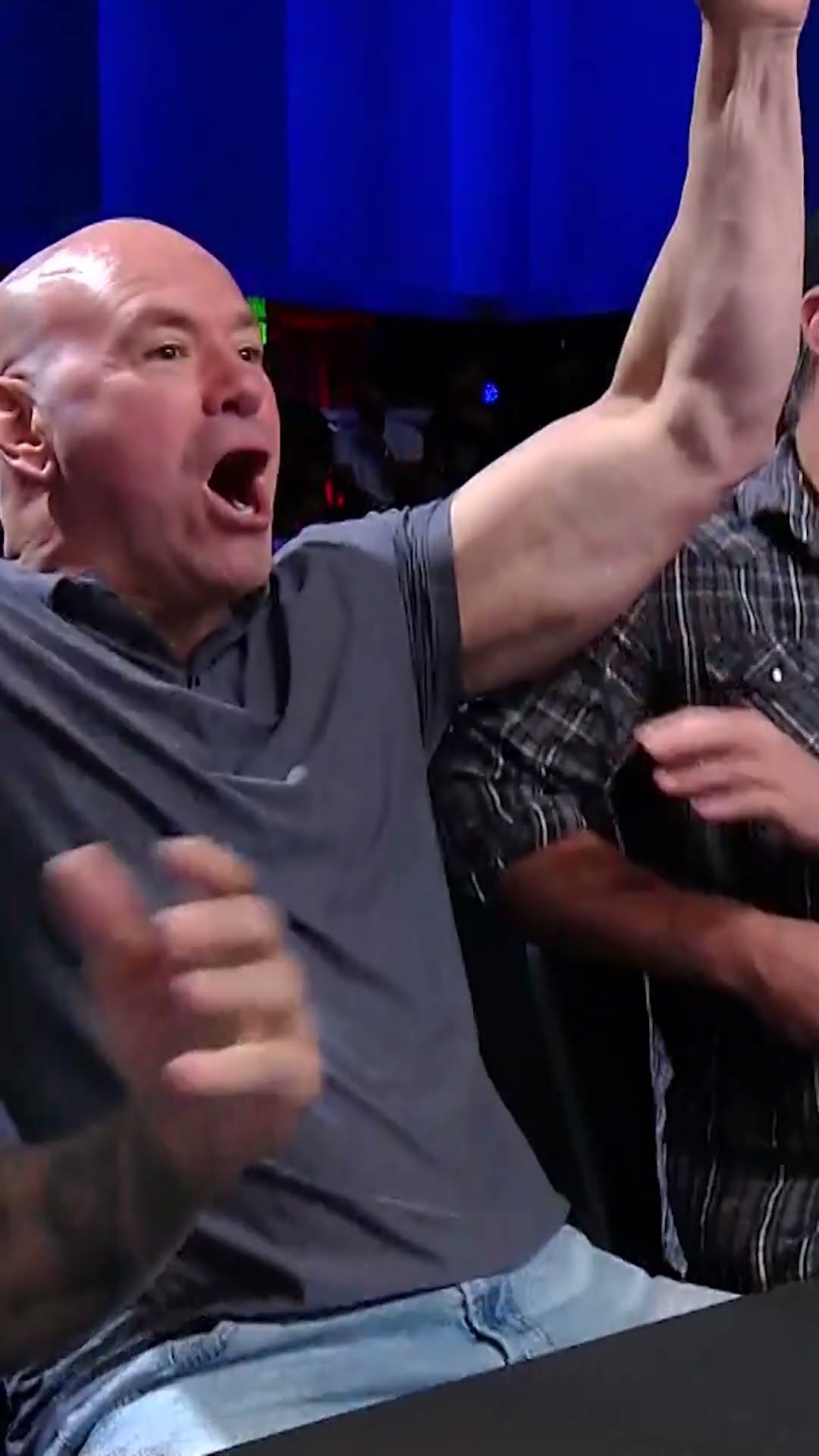 the POWER behind this right hand ? #UFC312