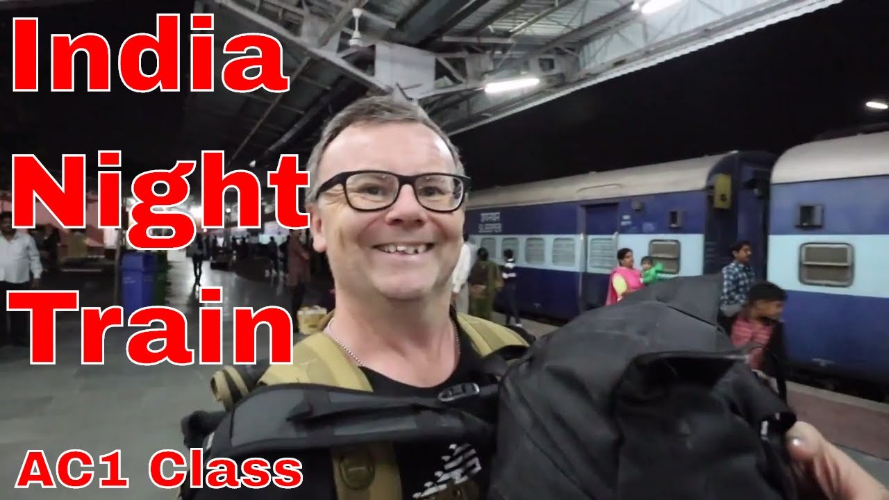 Udaipur to Agra Night Journey in Indian Train First Class Train Travel ...