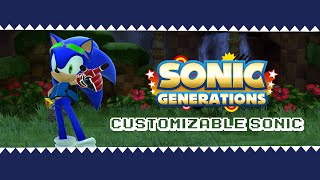 sonic generations Mods: customizable sonic