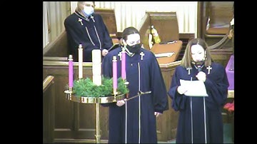 Lighting the First Advent Candle - November 28, 2021