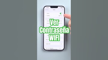 😎Cómo ver la contraseña del WiFi en iPhone 2025 #shorts