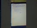 class 10th math ex.-5.1 q 3(i)#shorts #youtubeshorts